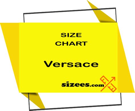 versace size chart 2022.